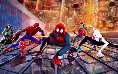 мультфильм Человек-паук: Через вселенные (2018)